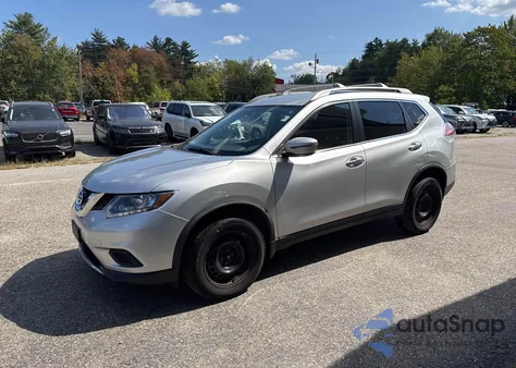 2016 Nissan Rogue S/Sl/Sv из США, поврежденный, VIN JN8AT2MV8GW143450